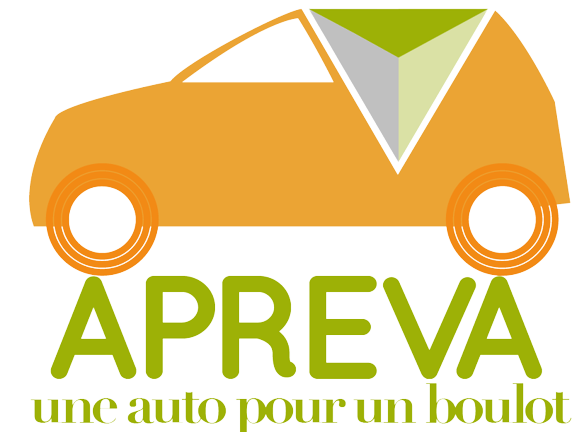 Logo APREVA une auto pour un boulot don de véhicule